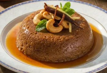 Watalappan (Coconut Custard Pudding)